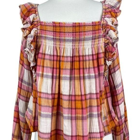 Free People Long Sleeve Top Tea Combo Size Extra Small NWT - Picture 2 of 10